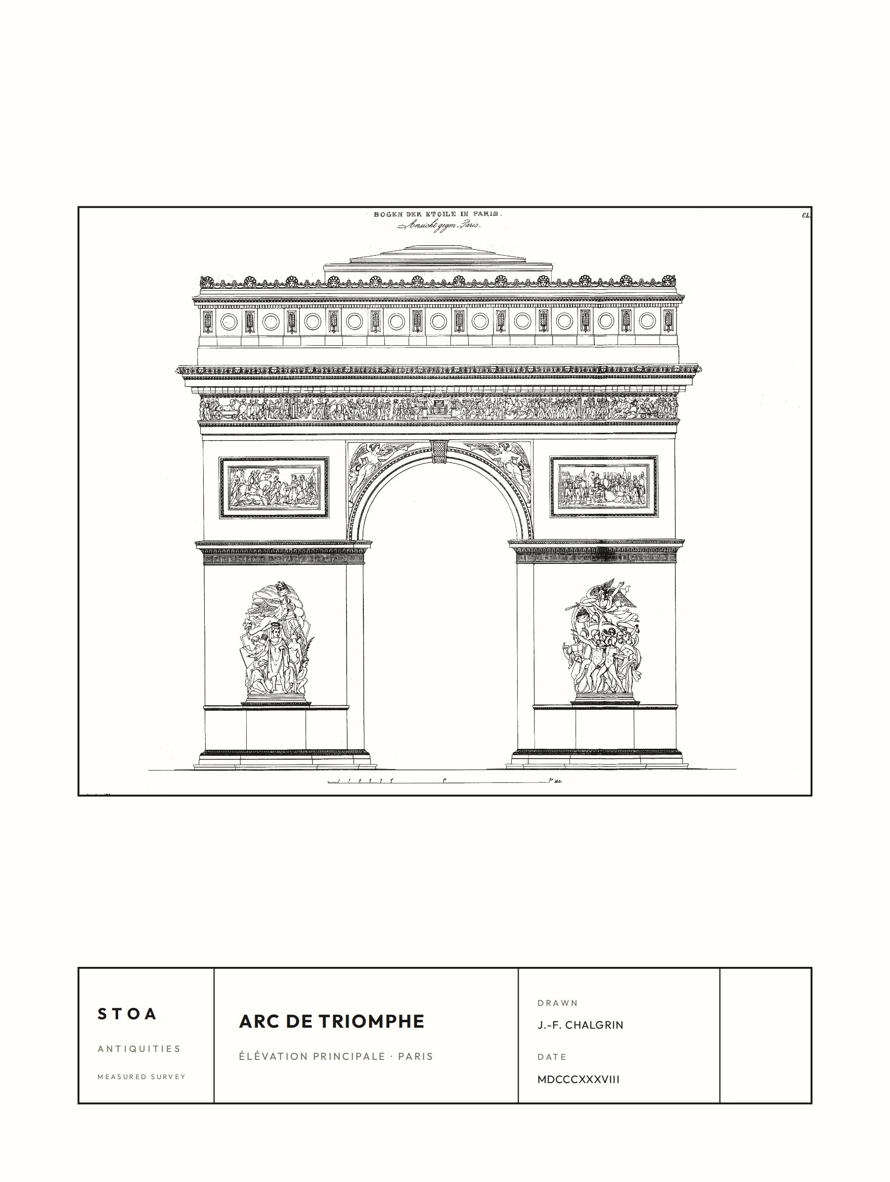 arc de triomphe de l’étoile — architecture