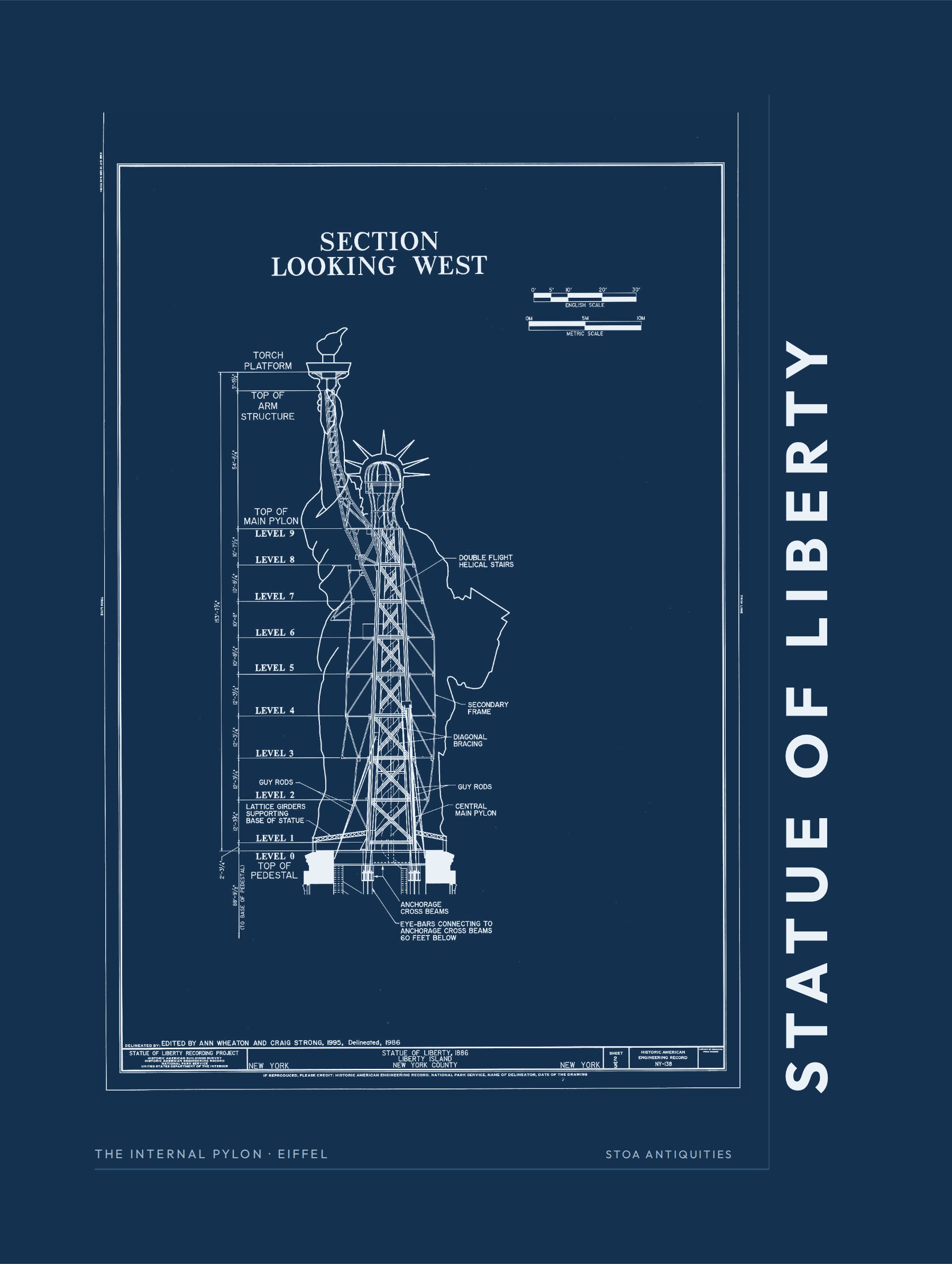 the statue of liberty — architecture
